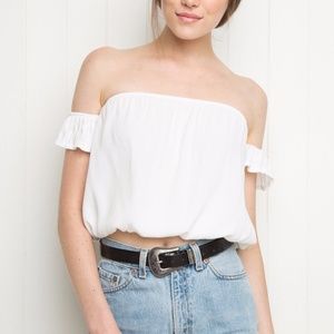 Brandy Melville Off-Shoulder Top